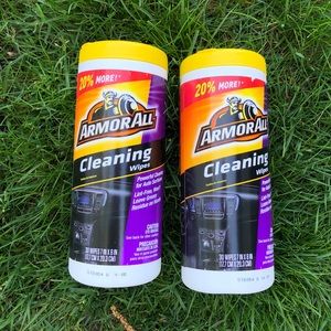 Automotive/Car/Vehicle Cleaning Wipes (Pack of 2)